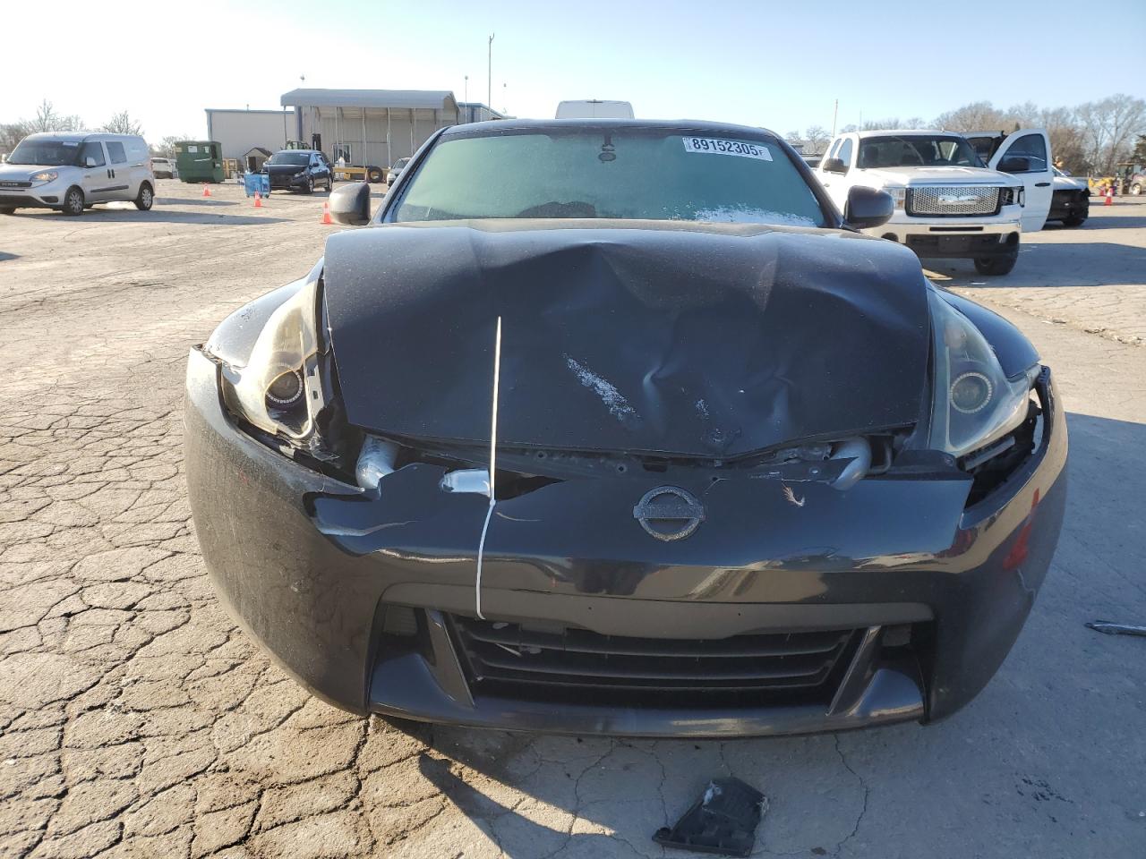 2011 Nissan 370Z VIN JN1AZ4EH9BM553101 Copart auction photo, front end damage thumbnail 5