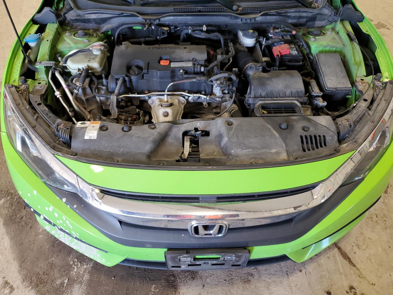 2017 Honda Civic VIN 2HGFC4B03HN303692 Copart auction photo, side / rear end damage thumbnail 11
