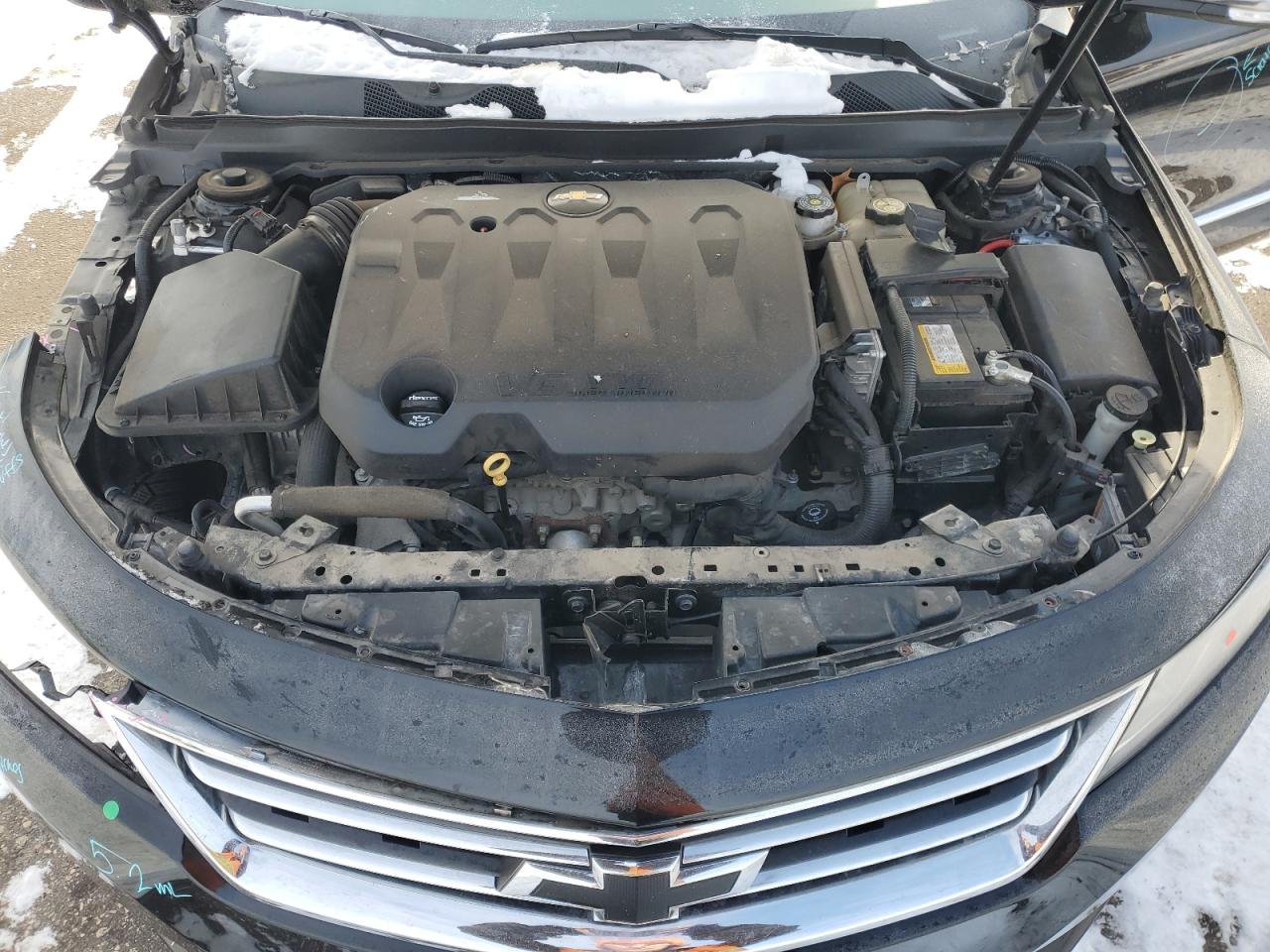 2020 Chevrolet Impala VIN 1G1105S31LU104219 Copart auction photo, front end / side damage thumbnail 12