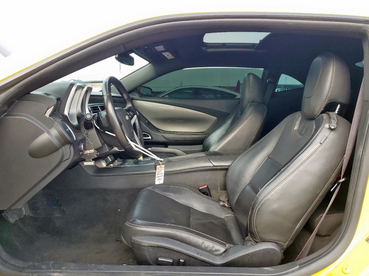 2015 Chevrolet Camaro VIN 2G1FF1E38F9226442 Copart auction photo, front end / rear end damage thumbnail 7