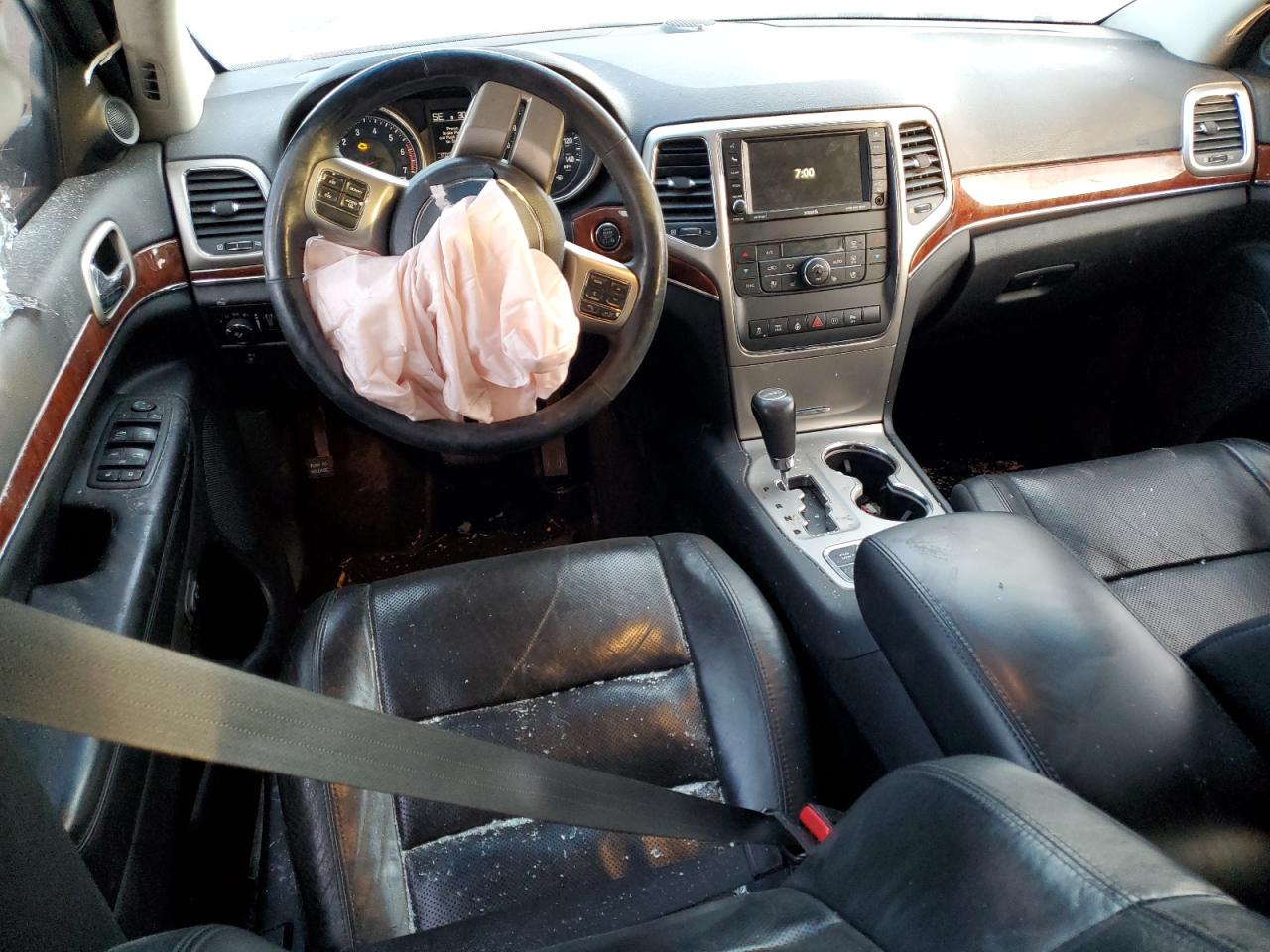 2012 Jeep Grand Cherokee VIN 1C4RJFBT6CC300918 Copart auction photo, front end / minor dent/scratches damage thumbnail 8