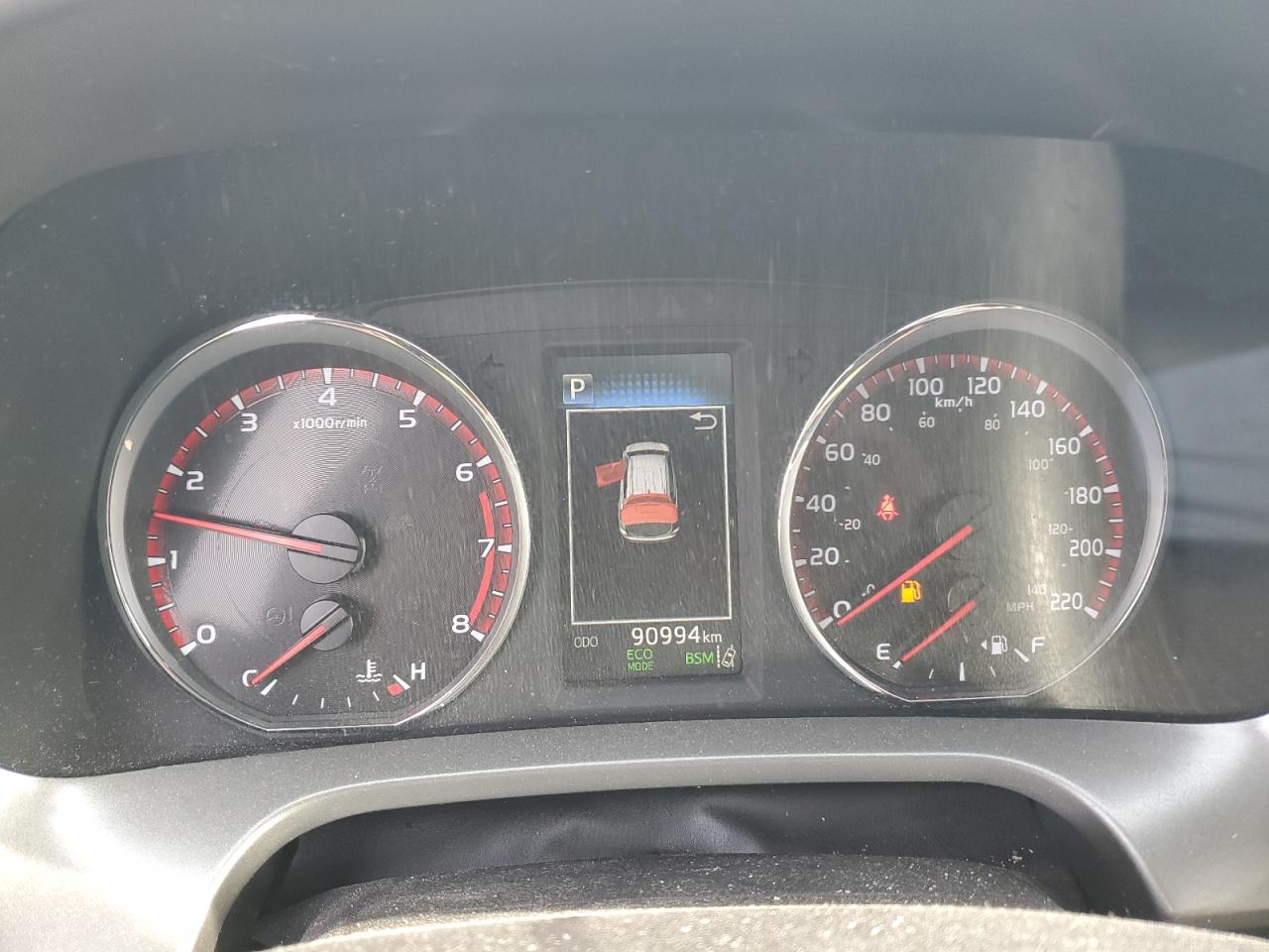 2018 Toyota RAV 4 VIN 2T3JFREV9JW736508 Copart auction photo, rear end damage thumbnail 9