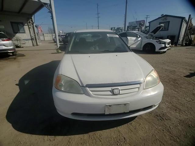 2001 Honda Civic VIN 2HGES15271H568471 Copart auction photo, side damage thumbnail 11
