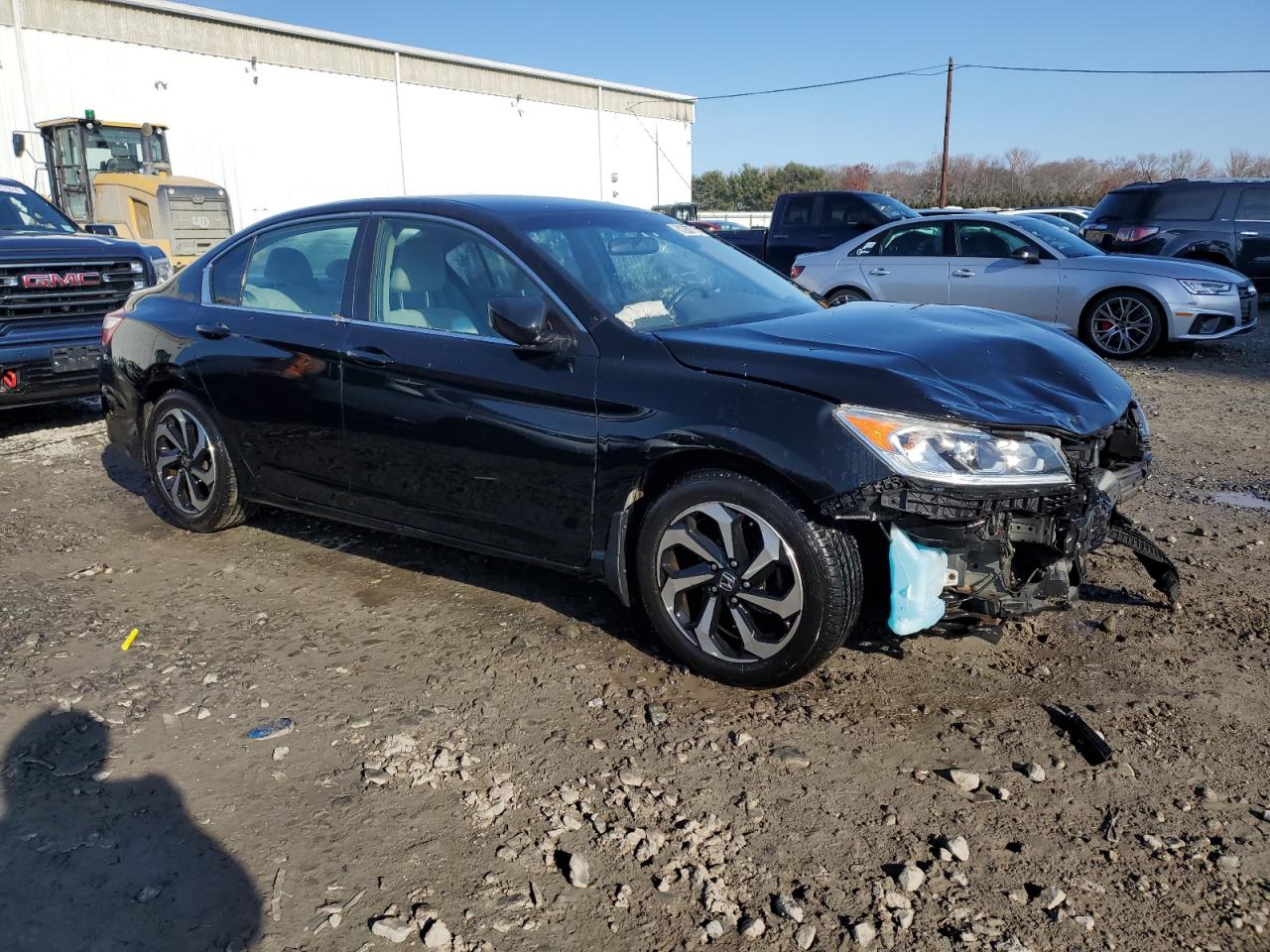 2017 Honda Accord VIN 1HGCR2F39HA802134 Copart auction photo, front end damage thumbnail 4