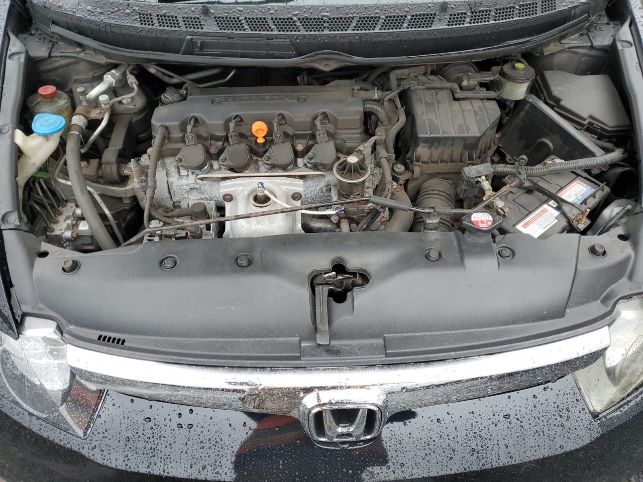 2008 Honda Civic VIN 2HGFA16558H356873 Copart auction photo, side damage thumbnail 11