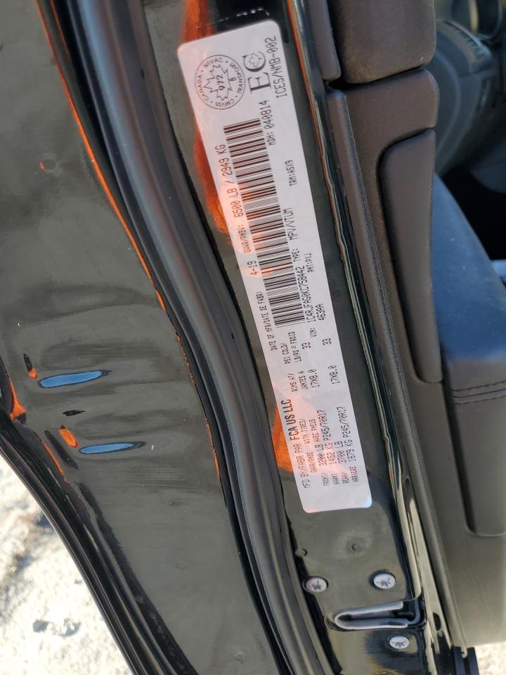 2019 Jeep Grand Cherokee VIN 1C4RJFAG0KC758442 Copart auction photo, burn damage thumbnail 13