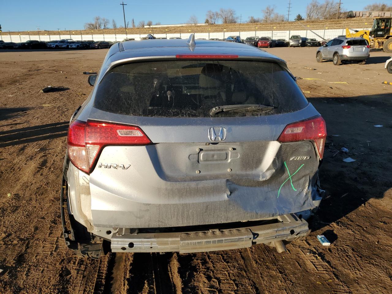 2017 Honda HR-V VIN 3CZRU6H51HM725480 Copart auction photo, rear end damage thumbnail 6