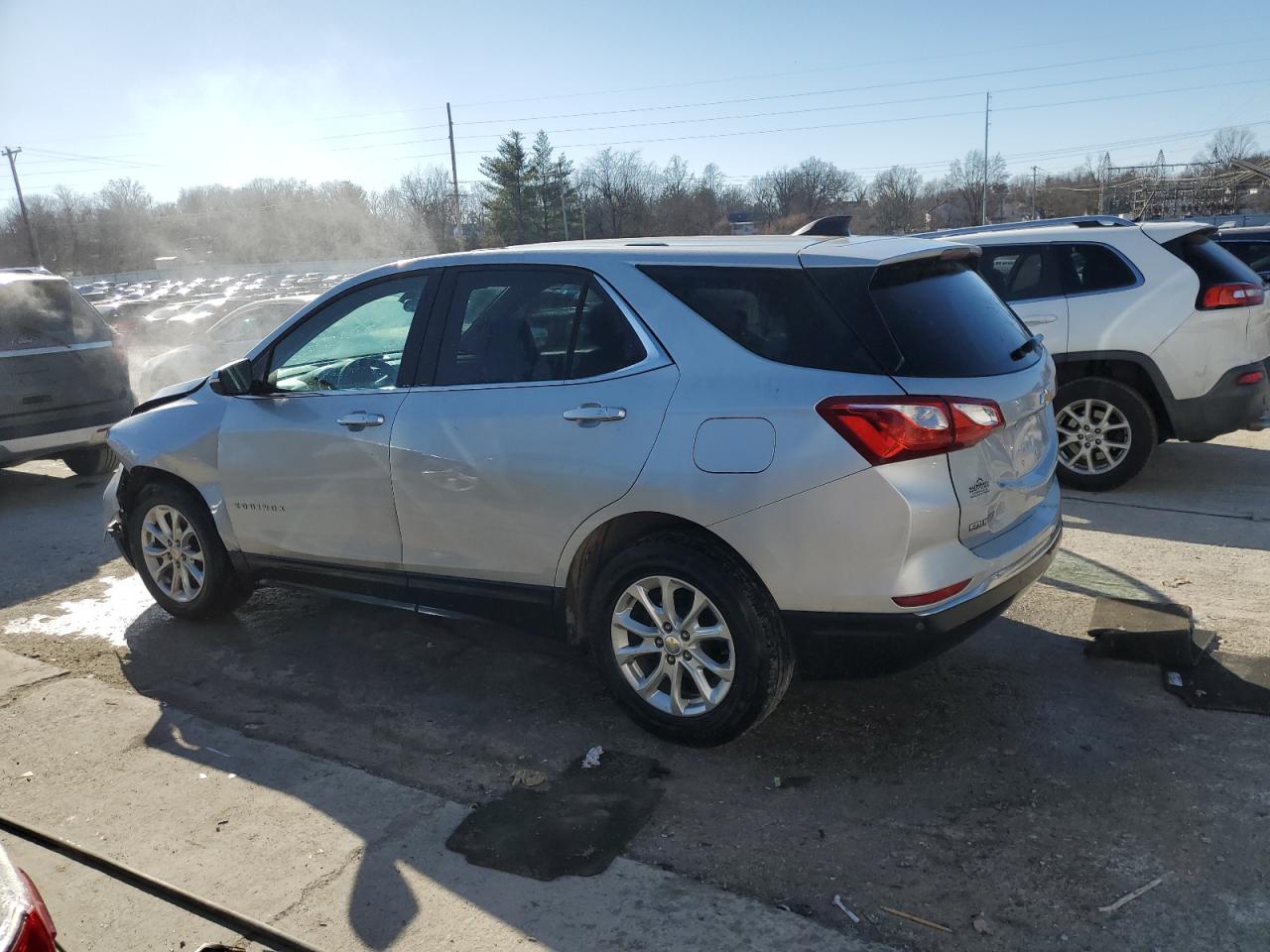 2018 Chevrolet Equinox VIN 2GNAXJEV3J6325834 Copart auction photo, front end damage thumbnail 2