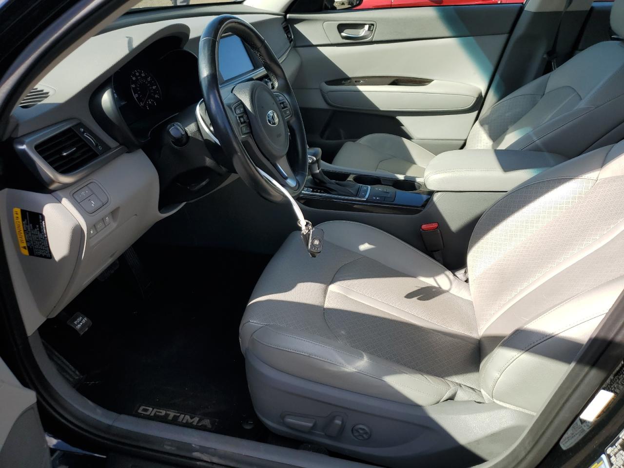 2016 KIA Optima VIN 5XXGU4L30GG005563 Copart auction photo, rear end / frame damage damage thumbnail 7