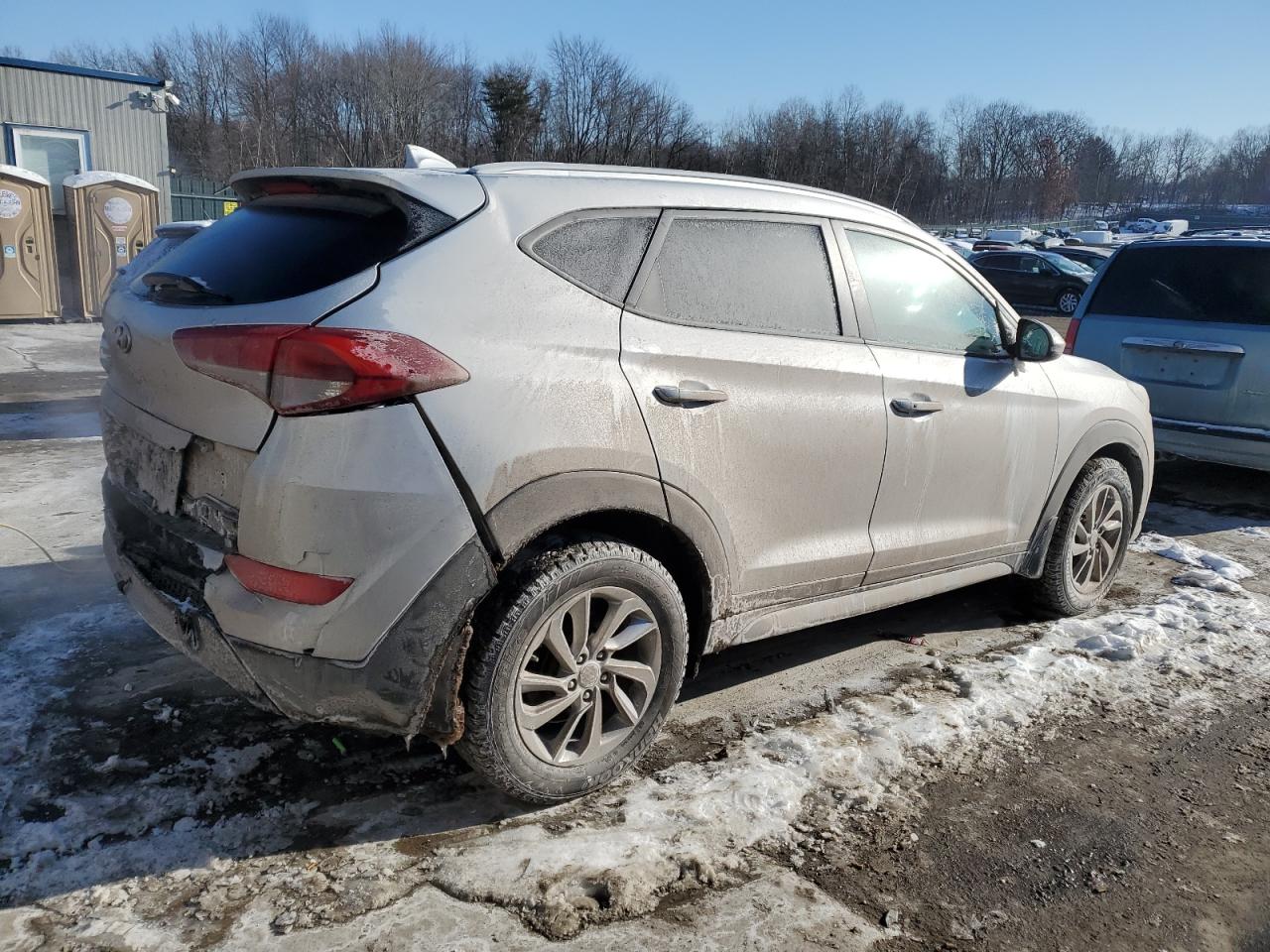 2017 Hyundai Tucson VIN KM8J33A4XHU396307 Copart auction photo, rear end damage thumbnail 3