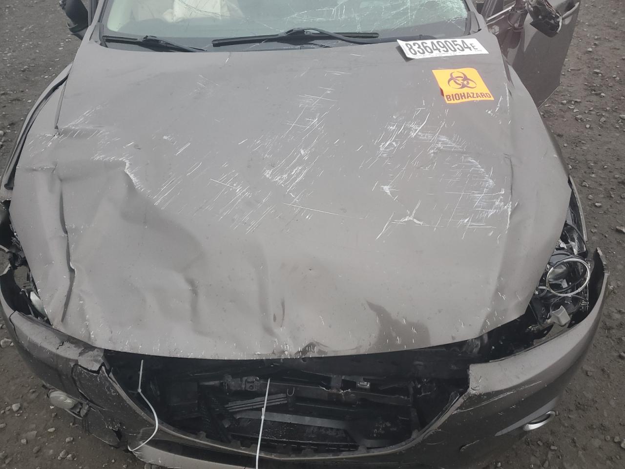 2014 Mazda 3 VIN JM1BM1W32E1202666 Copart auction photo, all over damage thumbnail 12