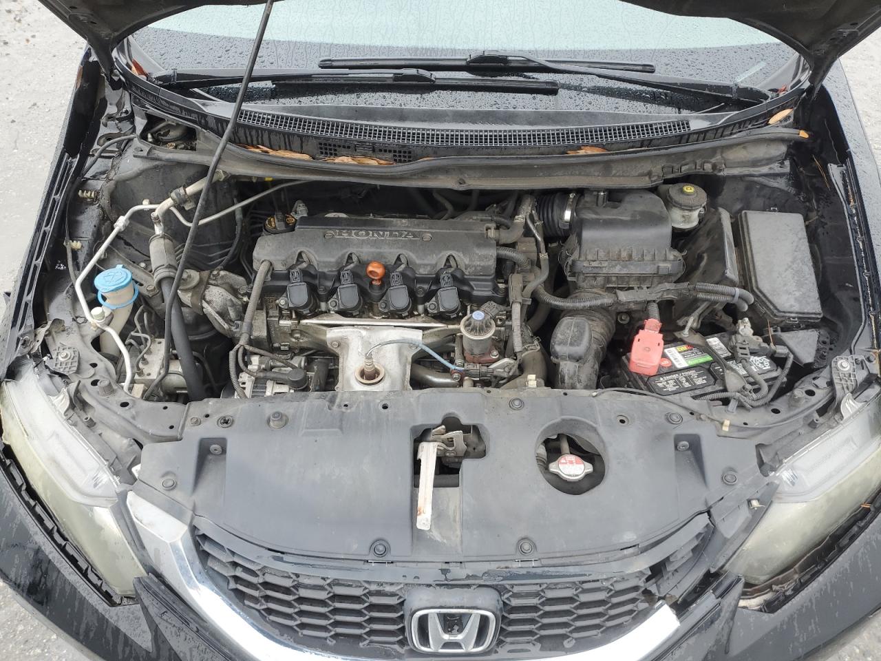 2014 Honda Civic VIN 19XFB2F58EE049755 Copart auction photo, side damage thumbnail 11