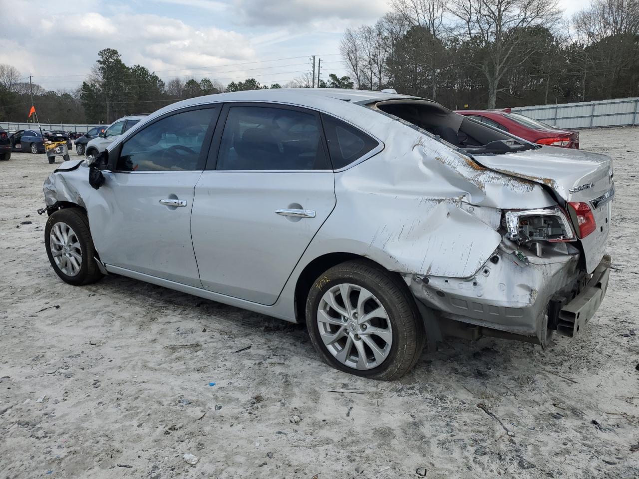 2018 Nissan Sentra VIN 3N1AB7AP8JY297824 Copart auction photo, all over damage thumbnail 2