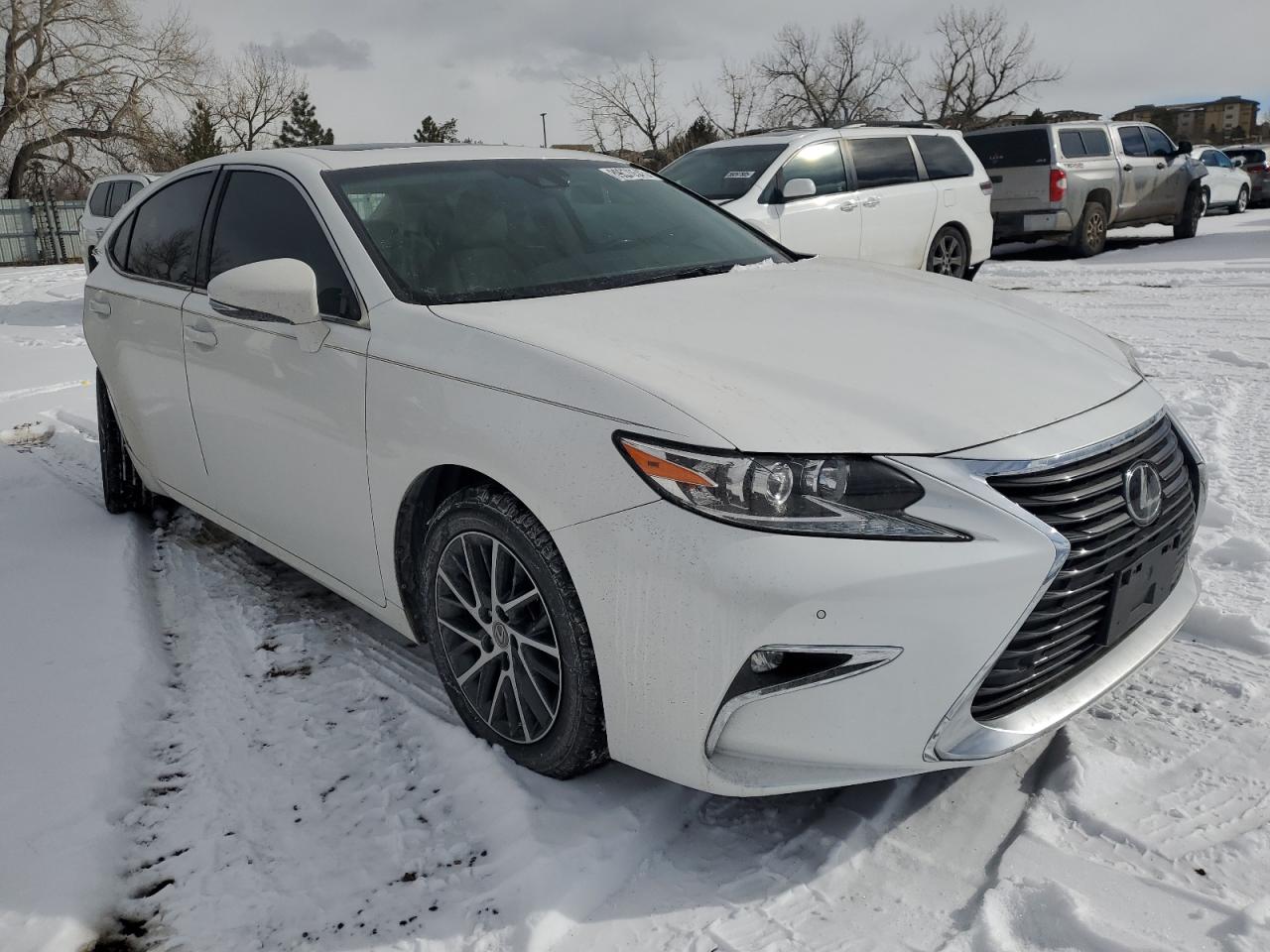 2017 Lexus ES VIN 58ABK1GG0HU070490 Copart auction photo, rear end damage thumbnail 4