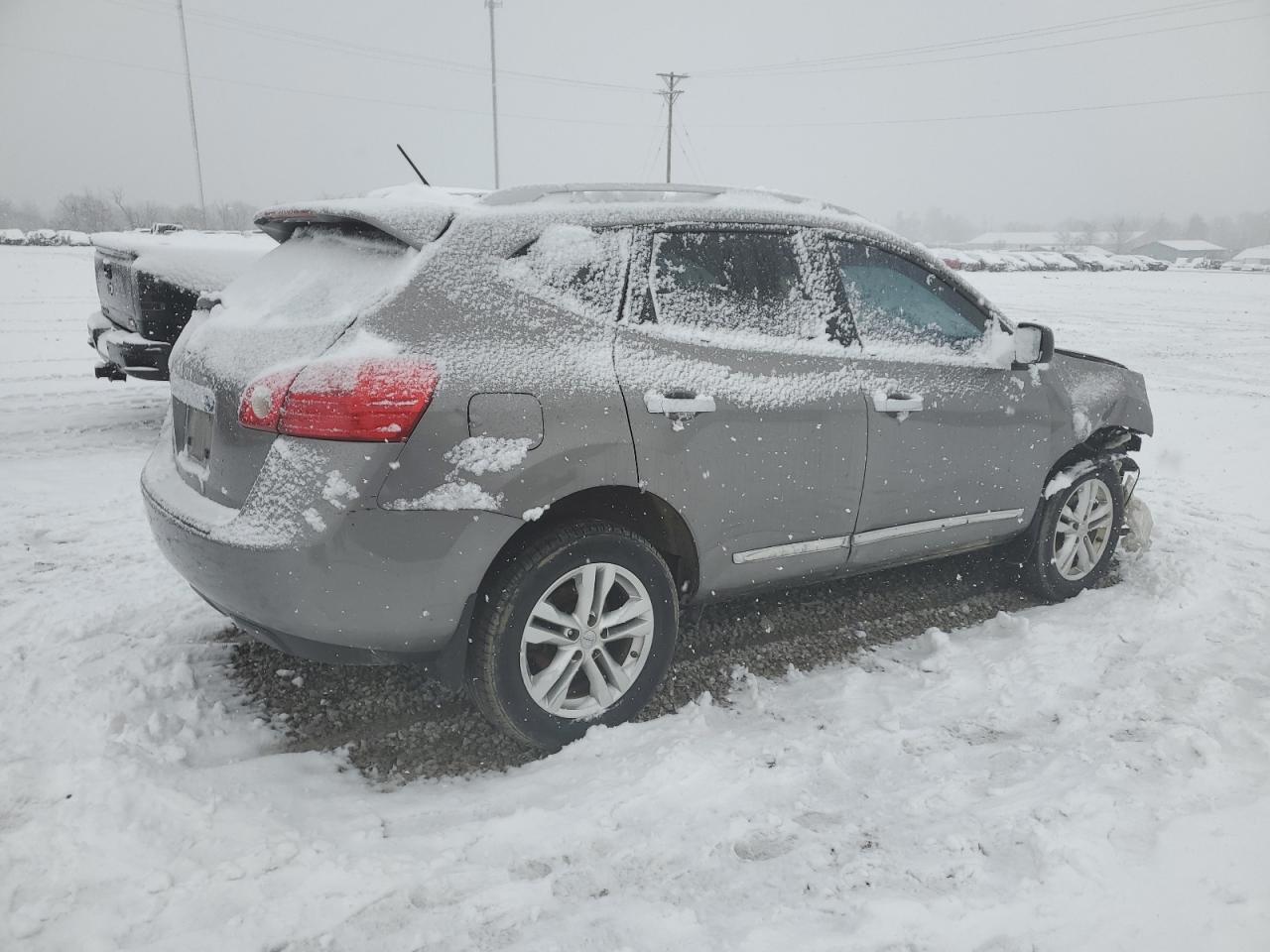 2015 Nissan Rogue VIN JN8AS5MT1FW657075 Copart auction photo, front end / side damage thumbnail 3