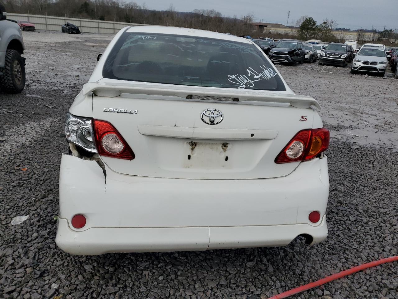 2010 Toyota Corolla VIN 1NXBU4EE0AZ358536 Copart auction photo, all over damage thumbnail 6
