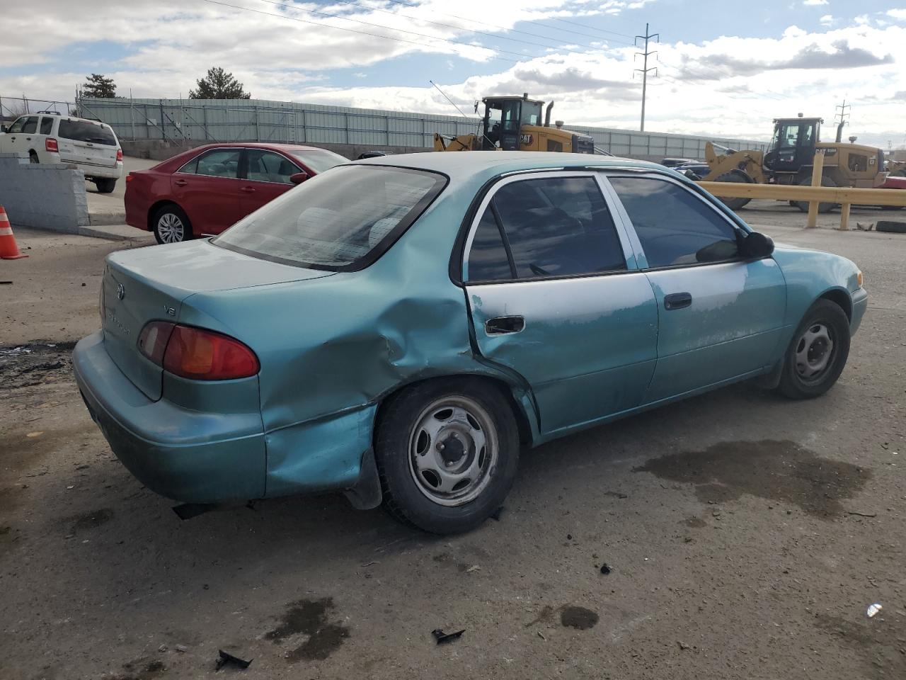 1999 Toyota Corolla VIN 1NXBR12E4XZ177159 Copart auction photo, rear end damage thumbnail 3