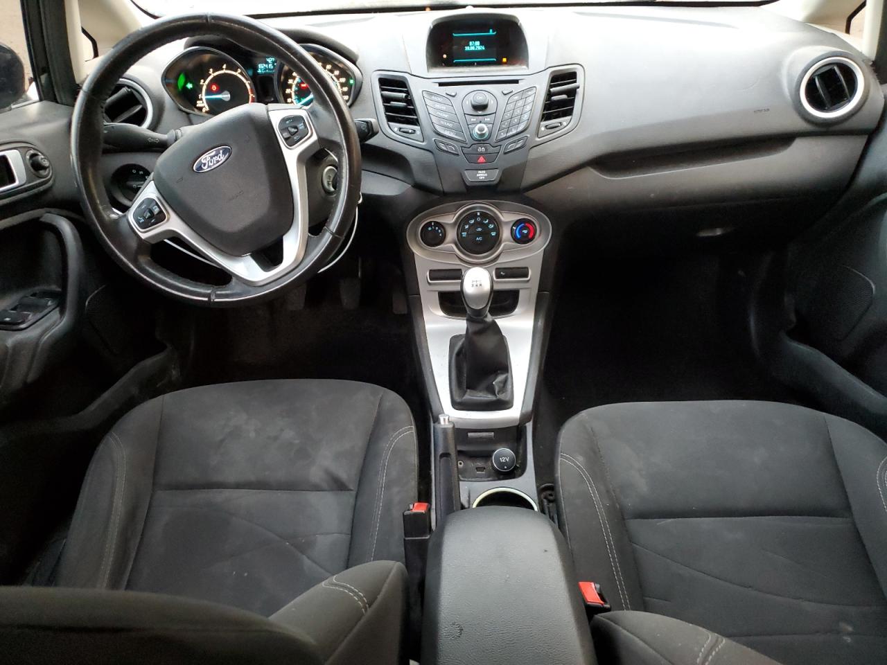 2014 Ford Fiesta VIN 3FADP4EJ3EM240062 Copart auction photo, front end damage thumbnail 8