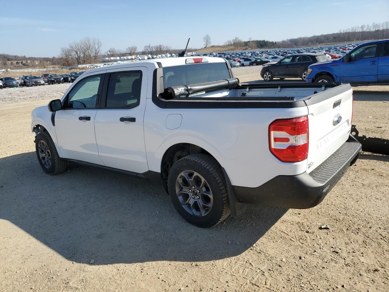 2022 Ford Maverick VIN 3FTTW8F93NRA46610 Copart auction photo, front end damage thumbnail 2