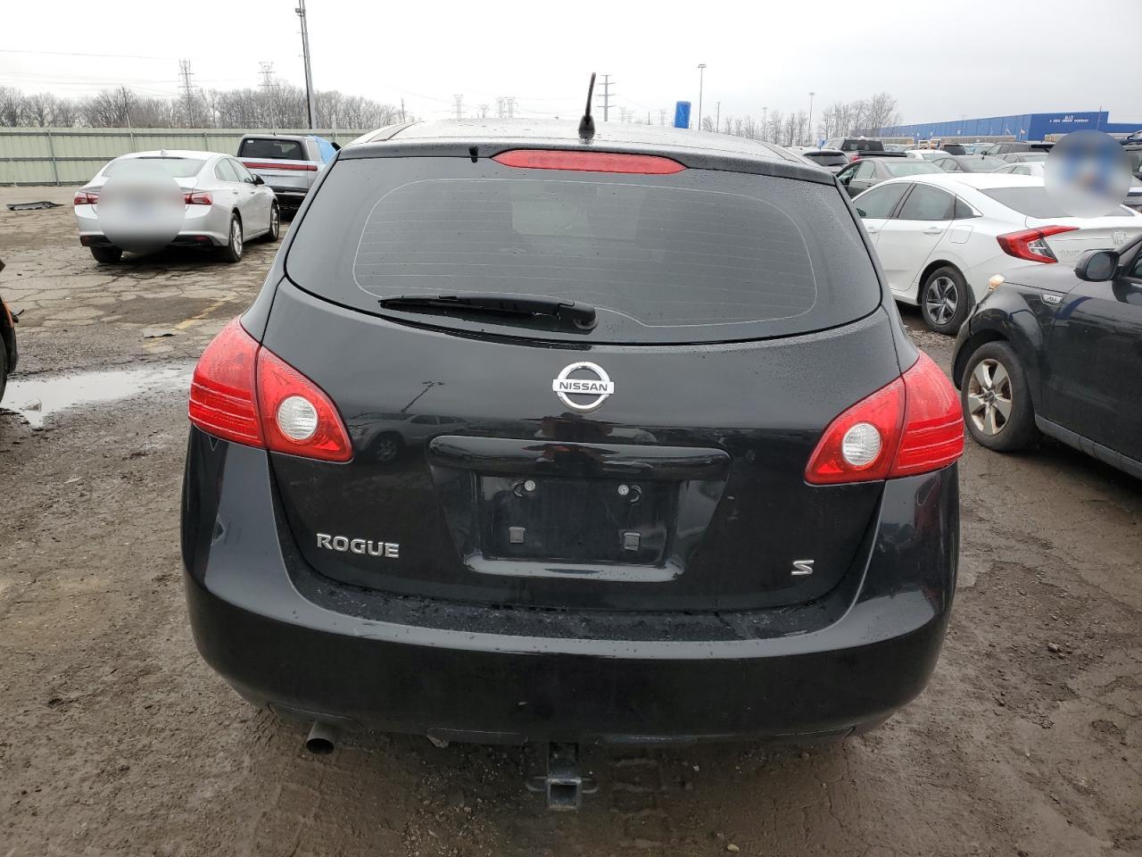 2009 Nissan Rogue VIN JN8AS58T89W059578 Copart auction photo, front end damage thumbnail 6
