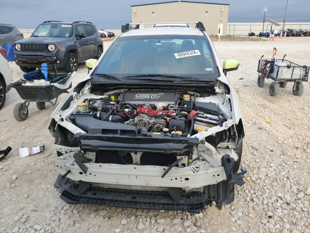 2021 Subaru WRX VIN JF1VA2E68M9806350 Copart auction photo, all over damage thumbnail 5