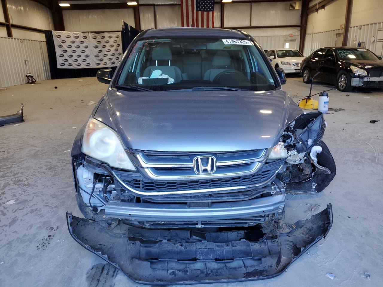 2011 Honda CR-V VIN 3CZRE3H51BG703092 Copart auction photo, front end damage thumbnail 5