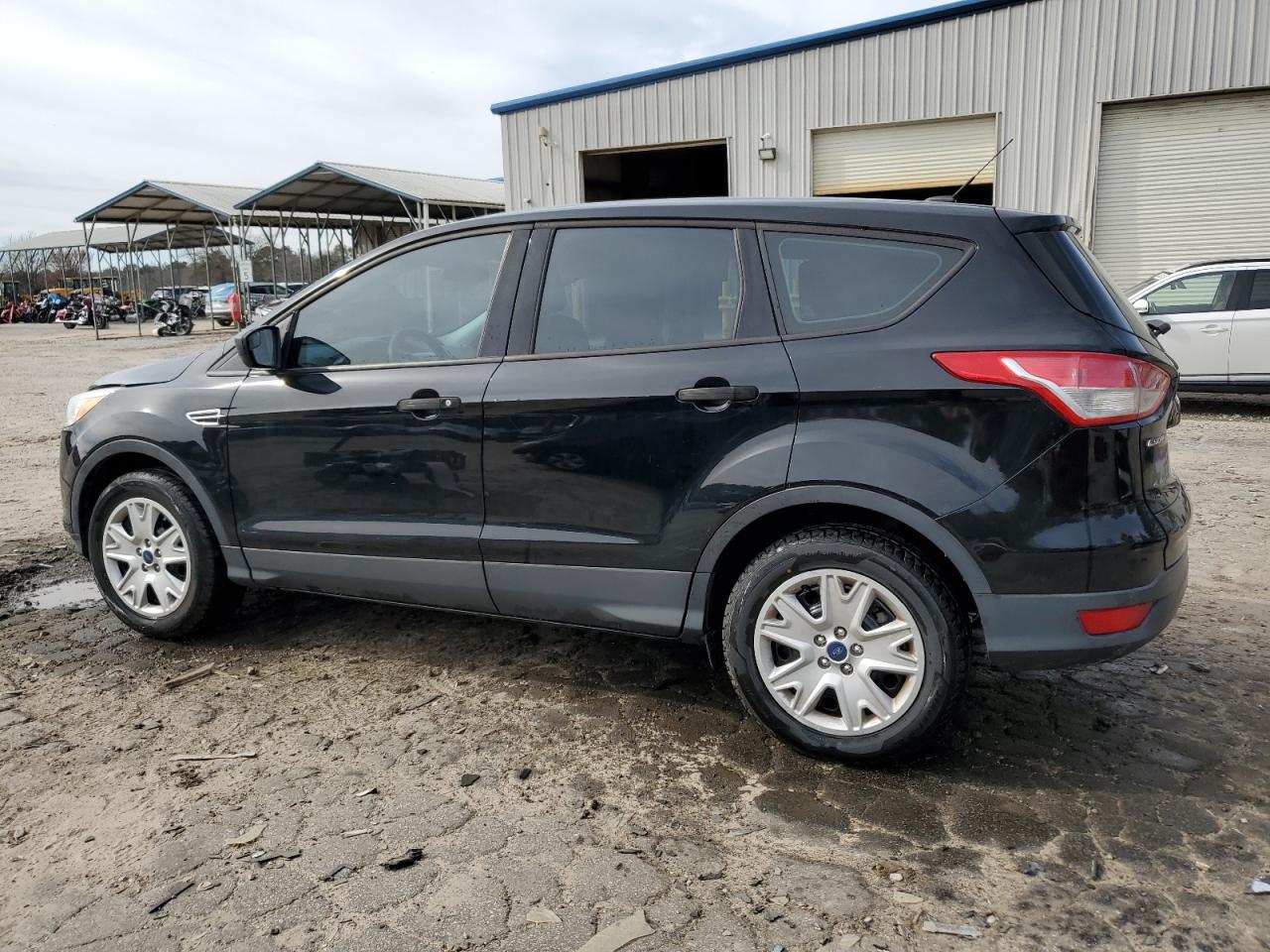 2016 Ford Escape VIN 1FMCU0F73GUA59595 Copart auction photo, front end / side damage thumbnail 2