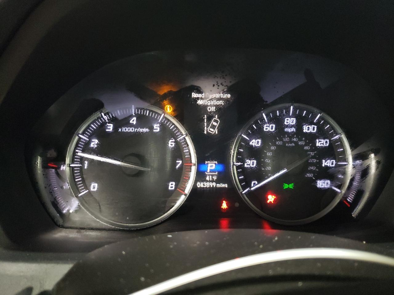 2020 Acura MDX VIN 5J8YD4H58LL020290 Copart auction photo, side / rear end damage thumbnail 9