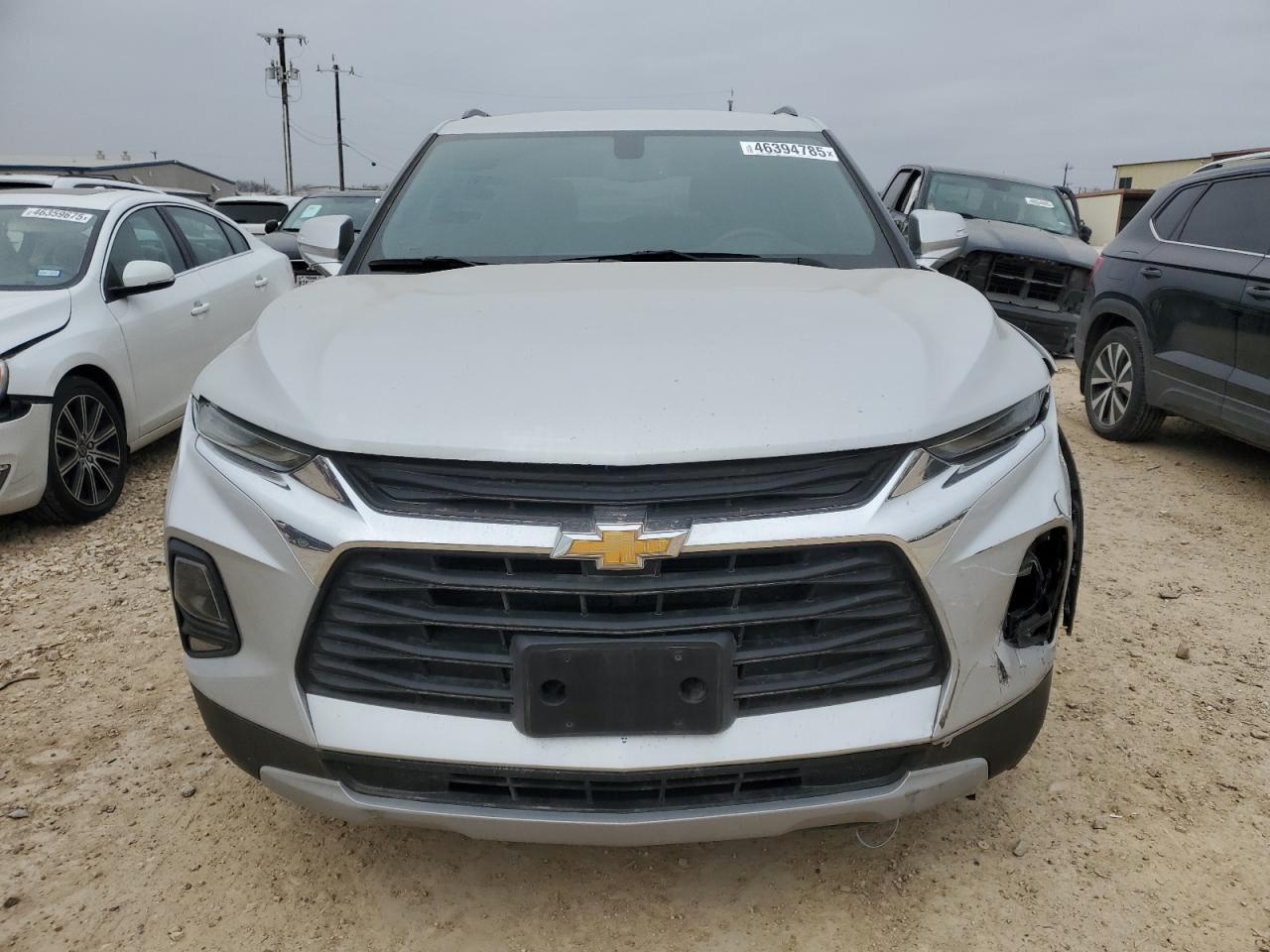 2020 Chevrolet Blazer VIN 3GNKBBRA7LS631181 Copart auction photo, front end damage thumbnail 5