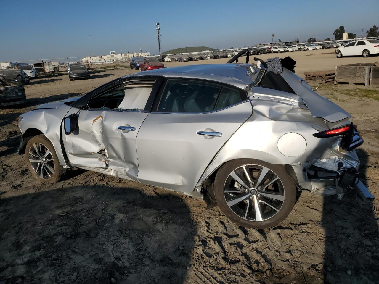 2021 Nissan Maxima VIN 1N4AA6CV0MC504537 Copart auction photo, all over damage thumbnail 2