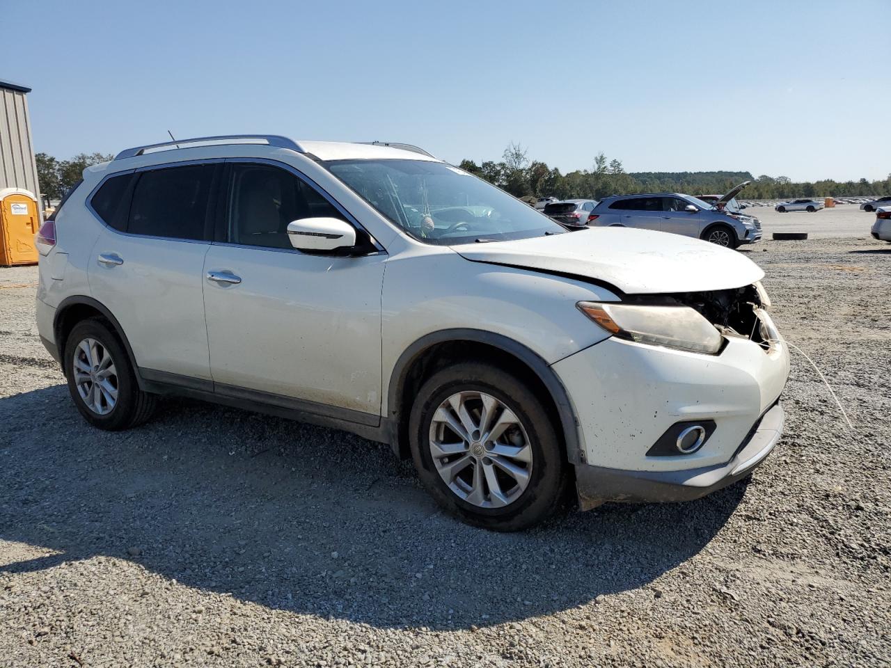 2016 Nissan Rogue VIN KNMAT2MV7GP670434 Copart auction photo, front end damage thumbnail 4