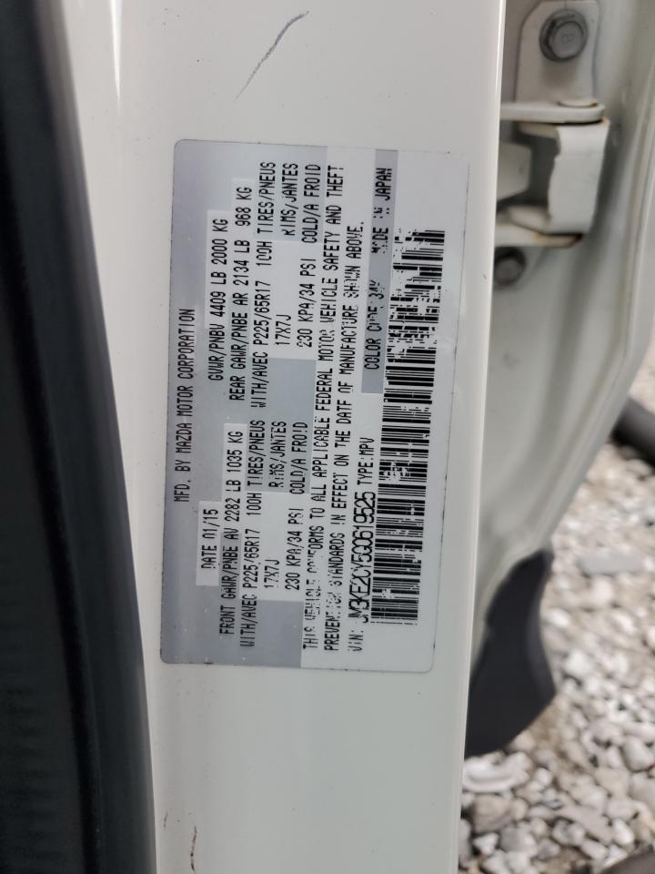 2016 Mazda CX-5 VIN JM3KE2CY5G0619525 Copart auction photo, front end damage thumbnail 12