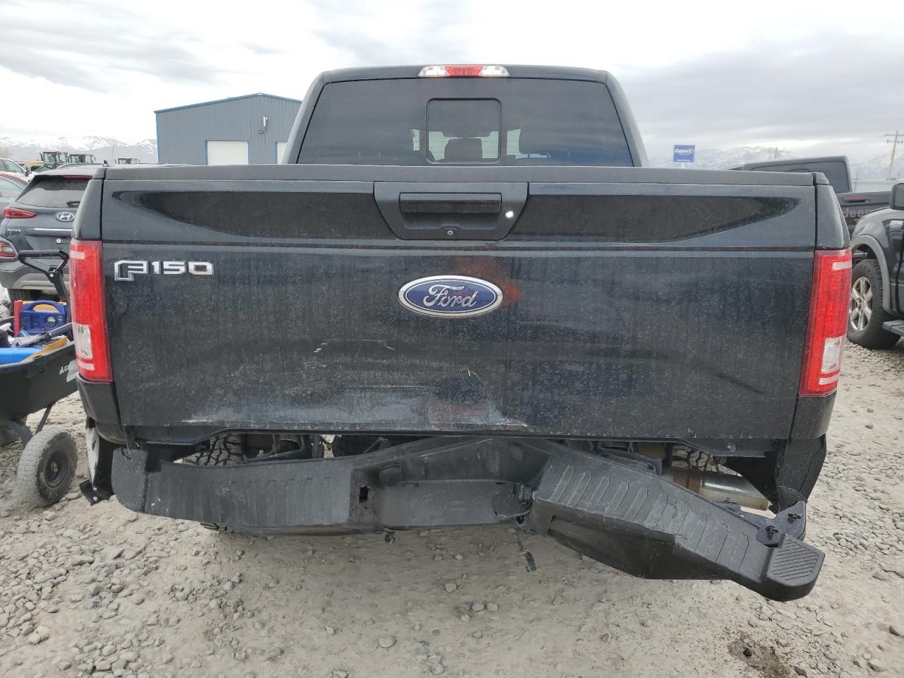 2017 Ford F-150 VIN 1FTEW1EG9HKC05851 Copart auction photo, rear end damage thumbnail 6
