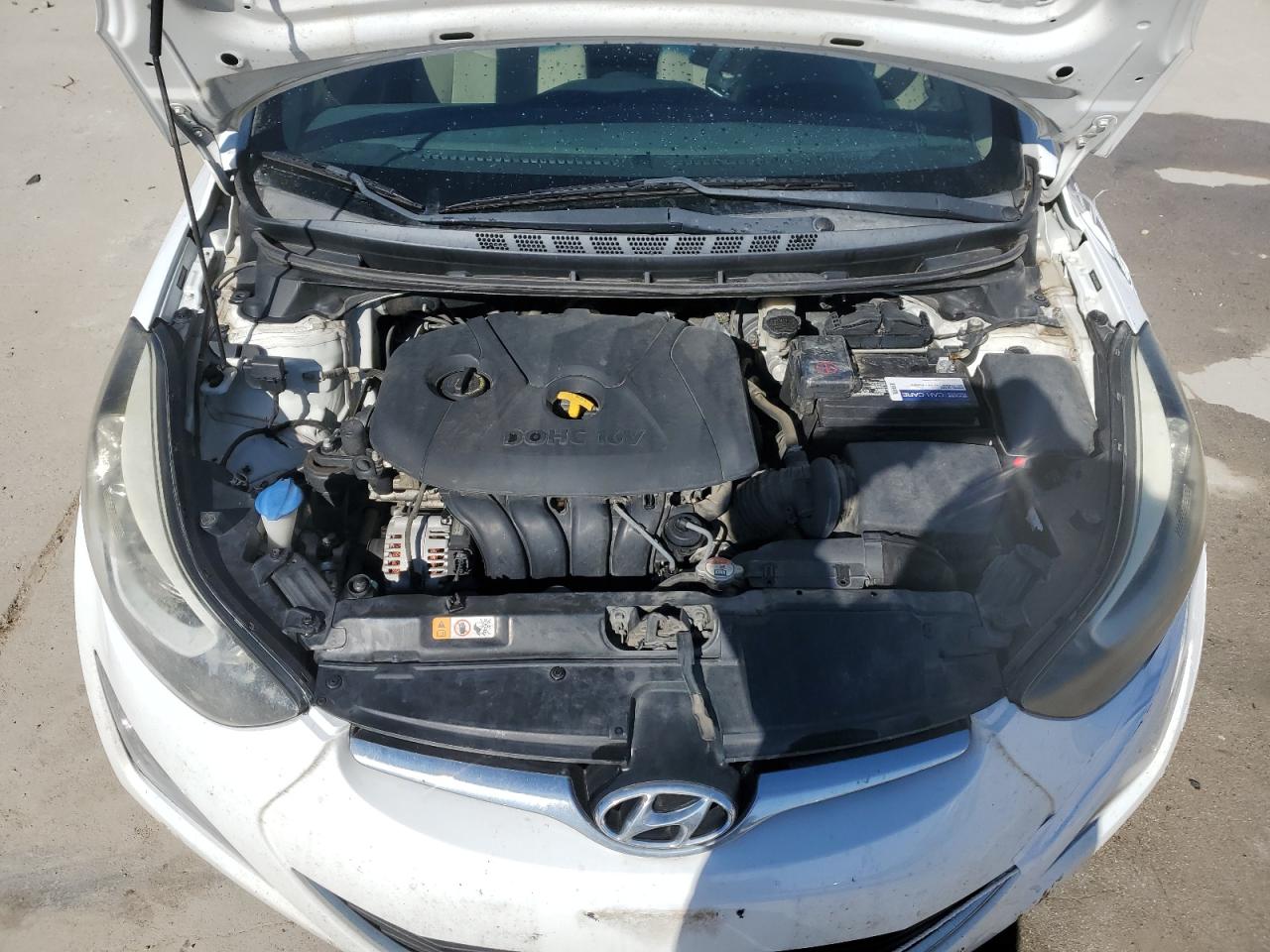 2016 Hyundai Elantra VIN 5NPDH4AE1GH798260 Copart auction photo, front end / minor dent/scratches damage thumbnail 11