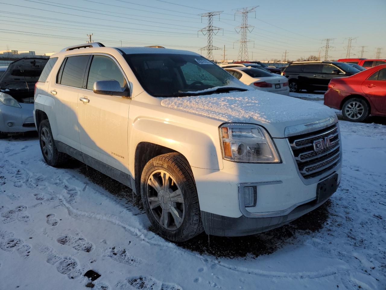 2017 GMC Terrain VIN 2GKFLUEK8H6328258 Copart auction photo, mechanical damage thumbnail 4