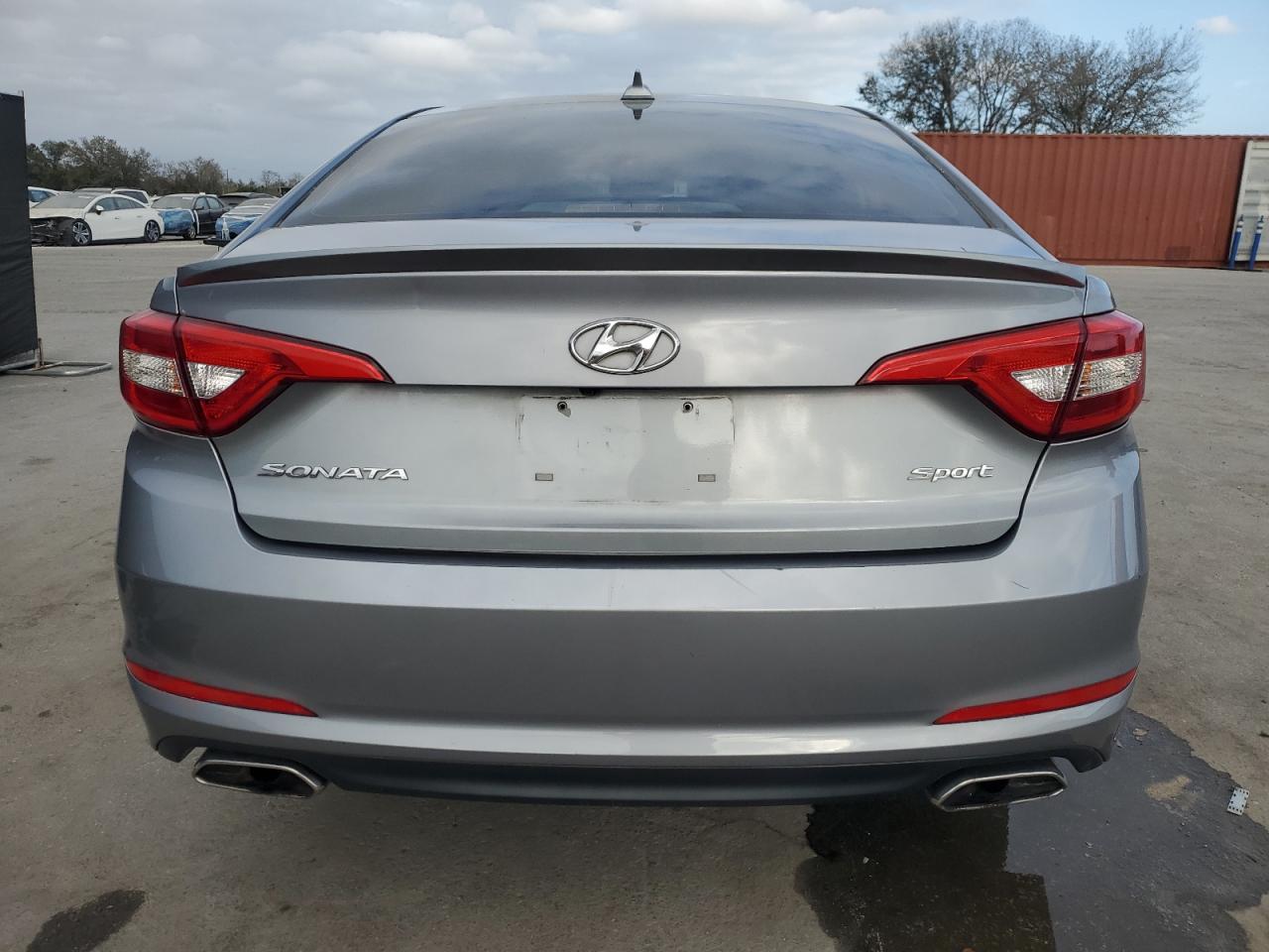 2016 Hyundai Sonata VIN 5NPE34AF9GH313309 Copart auction photo, side / front end damage thumbnail 6