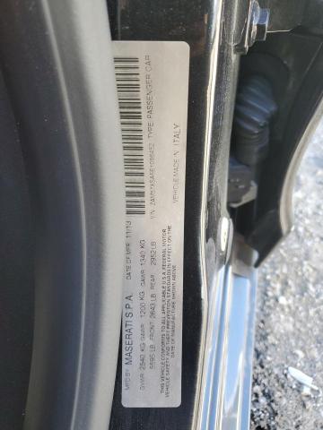 2014 Maserati Ghibli VIN ZAM57XSA5E1086452 Copart auction photo, front end damage thumbnail 12