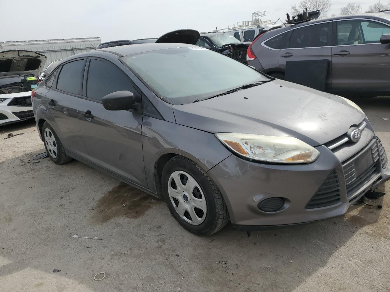 2014 Ford Focus VIN 1FADP3E21EL237875 Copart auction photo, front end damage thumbnail 4