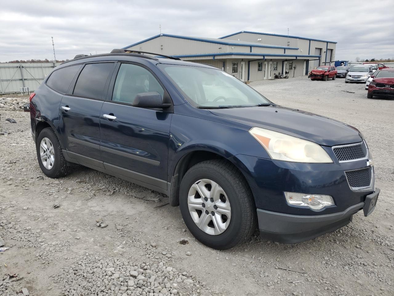 2010 Chevrolet Traverse VIN 1GNLVEED9AJ237533 Copart auction photo, side / minor dent/scratches damage thumbnail 4