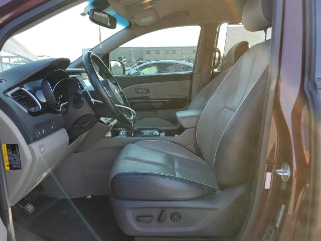 2015 KIA Sedona VIN KNDMC5C13F6050505 Copart auction photo, front end / minor dent/scratches damage thumbnail 7