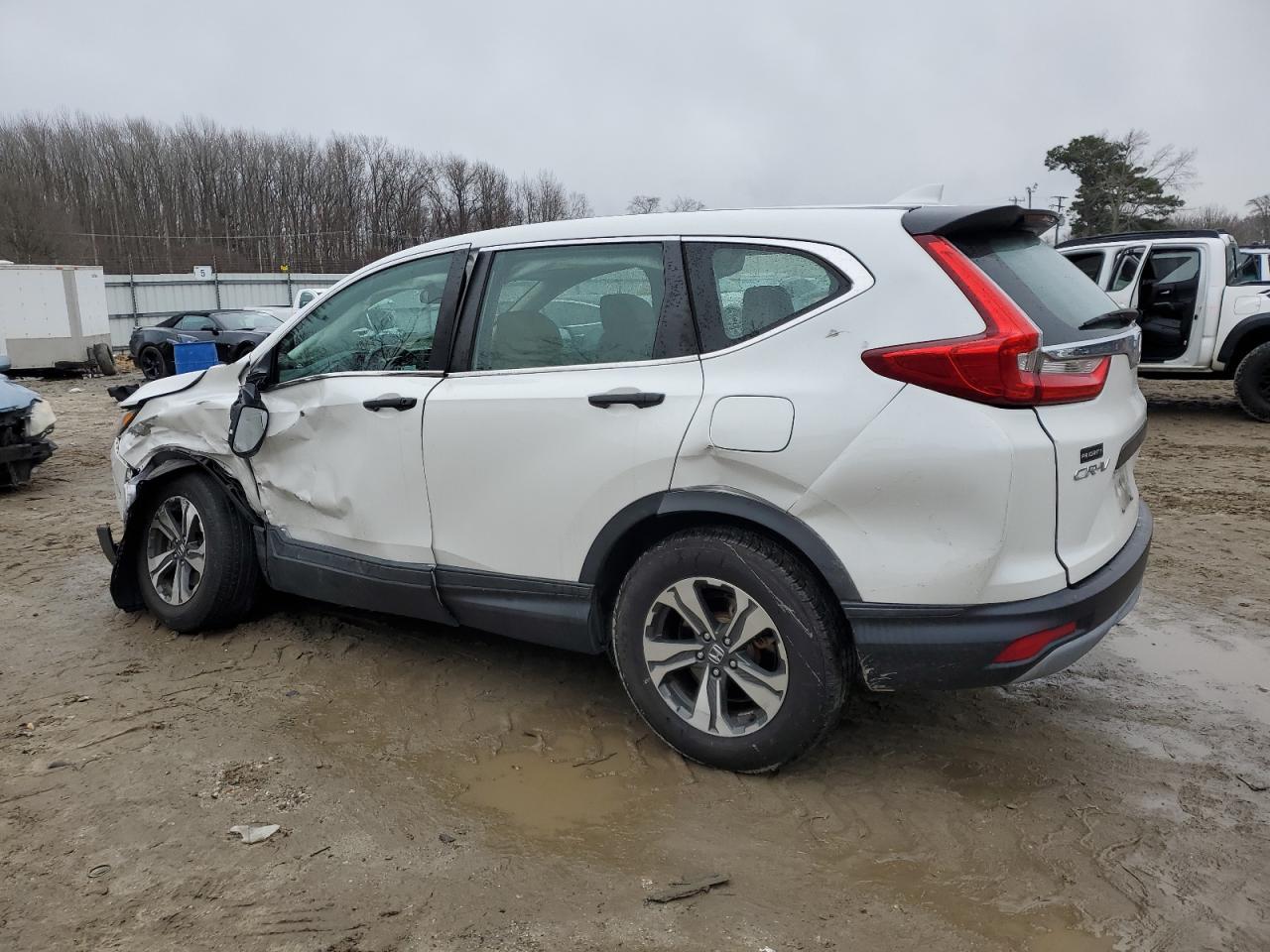 2019 Honda CR-V VIN 2HKRW5H37KH421754 Copart auction photo, front end / side damage thumbnail 2
