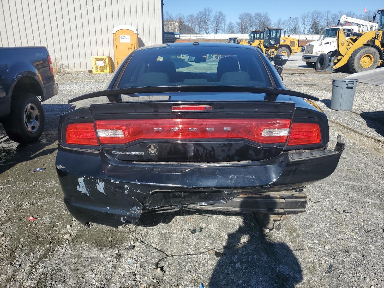 2012 Dodge Charger VIN 2C3CDXHG1CH149615 Copart auction photo, rear end damage thumbnail 6