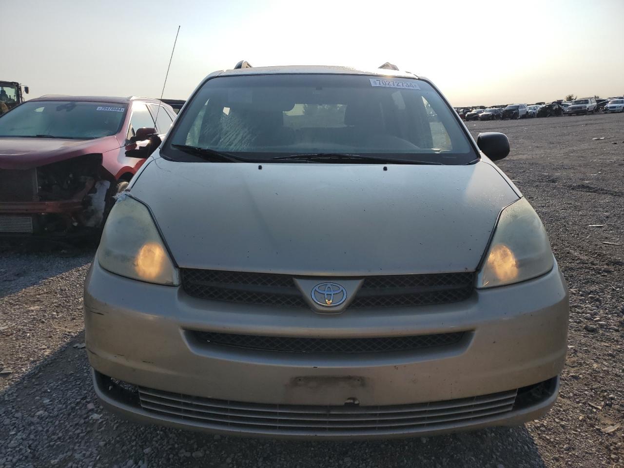 2004 Toyota Sienna VIN 5TDZA23C14S127722 Copart auction photo, side / rear end damage thumbnail 5