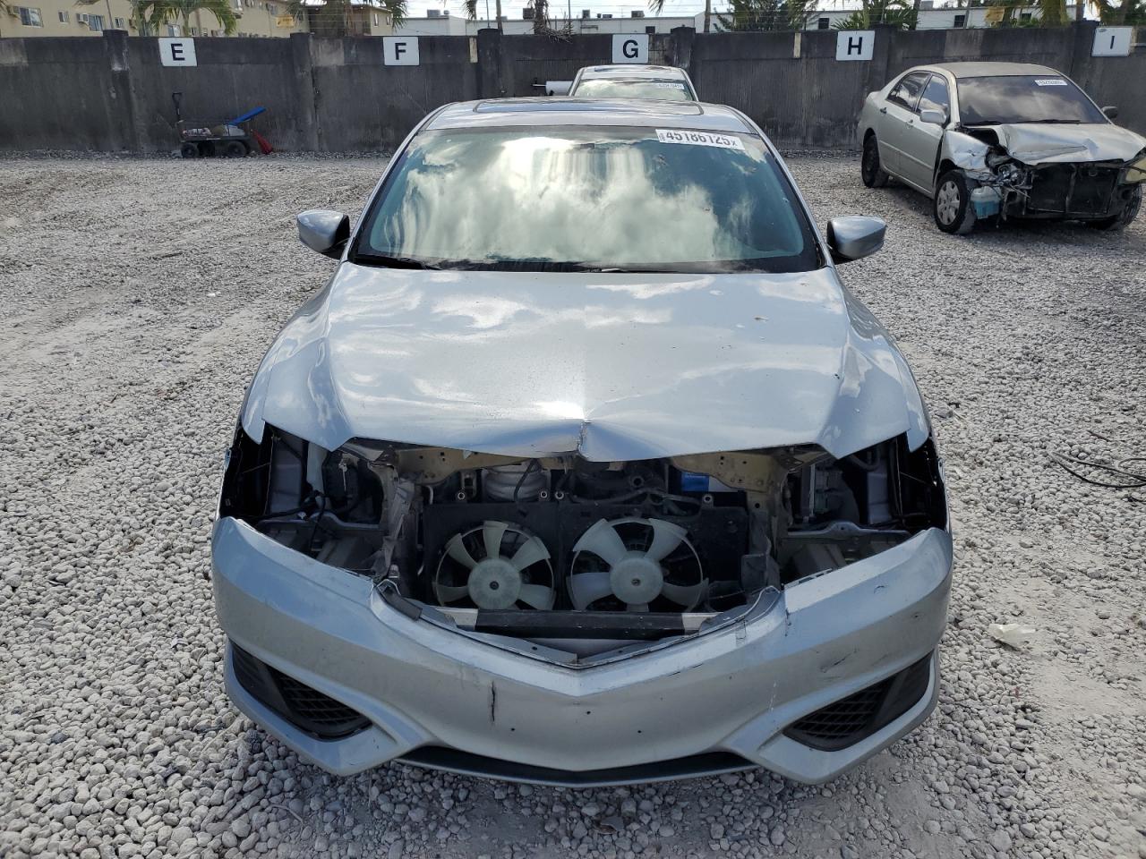 2016 Acura ILX VIN 19UDE2F78GA007397 Copart auction photo, front end damage thumbnail 5