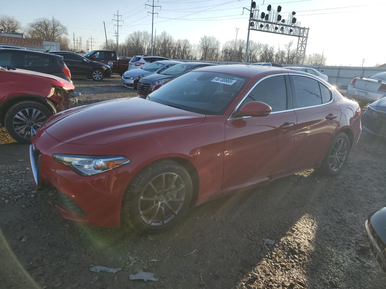 2017 Alfa Romeo Giulia VIN ZARFAEDN9H7546279