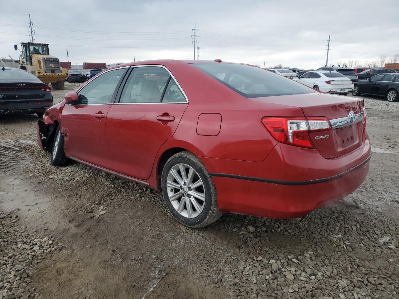 2012 Toyota Camry VIN 4T1BK1FK5CU505431 Copart auction photo, front end damage thumbnail 2