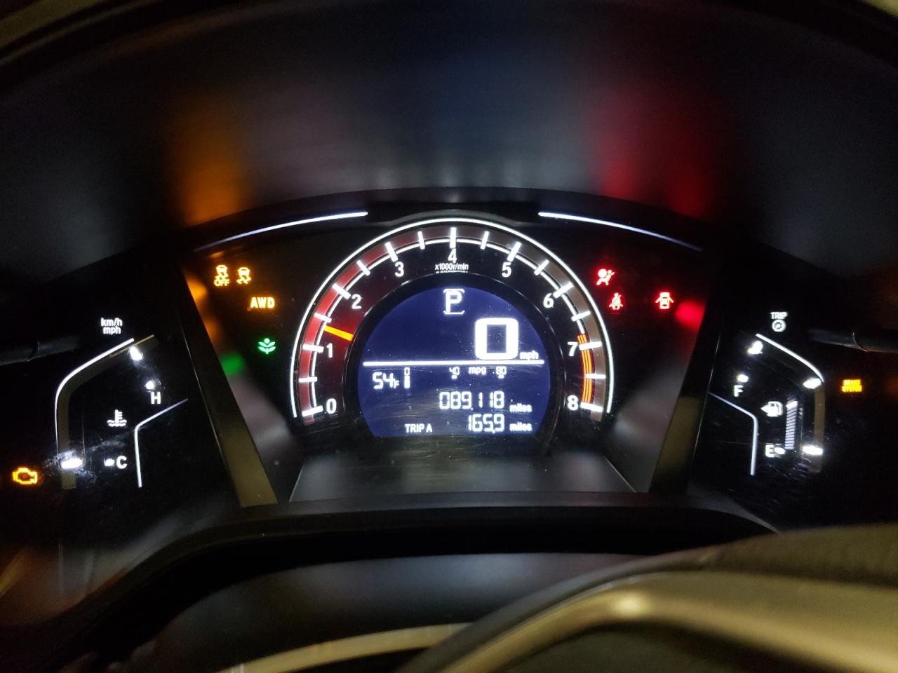 2017 Honda CR-V VIN 5J6RW6H36HL004548 Copart auction photo, front end damage thumbnail 9