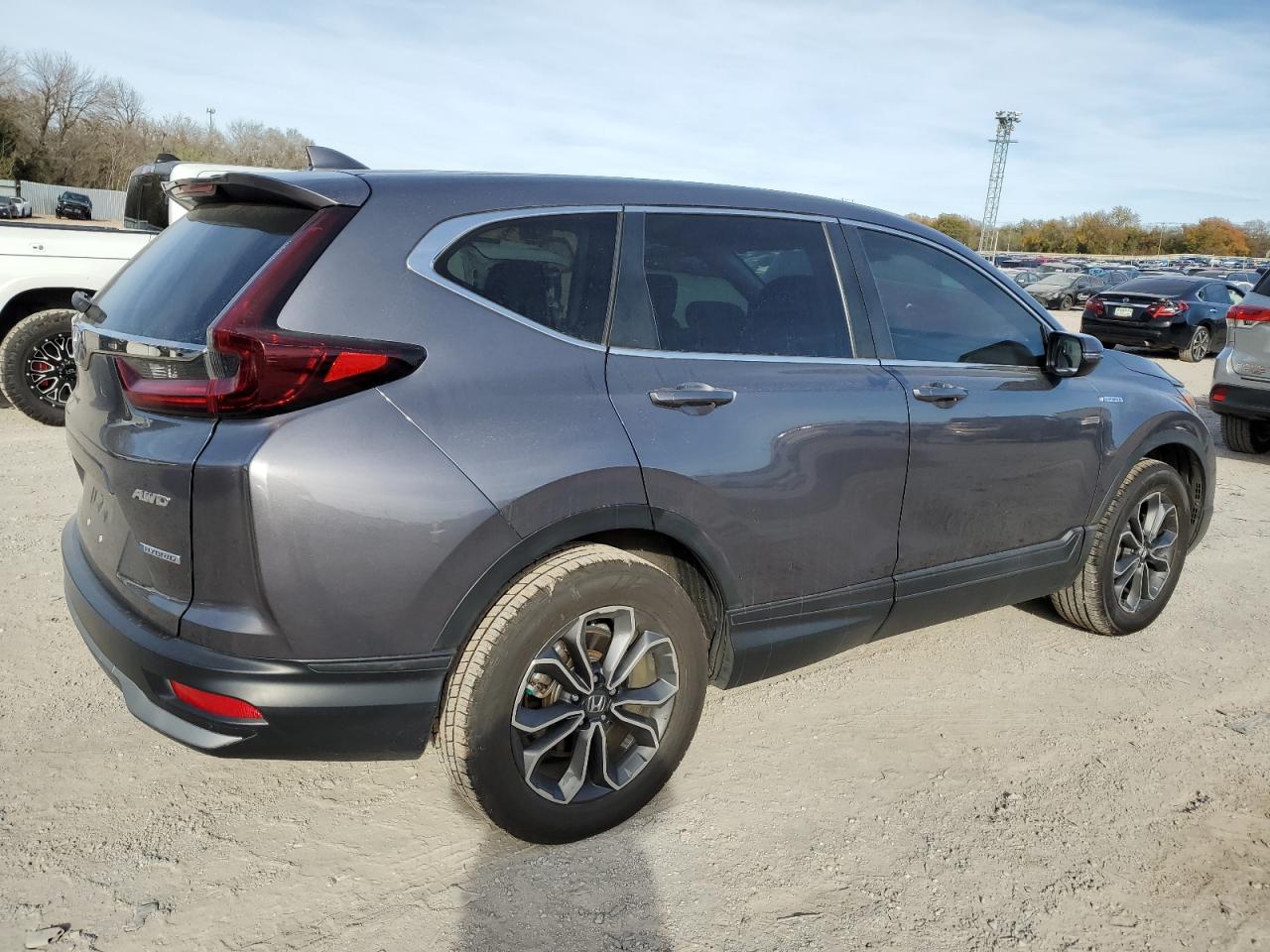 2021 Honda CR-V VIN 7FART6H54ME023424 Copart auction photo, hail / minor dent/scratches damage thumbnail 3