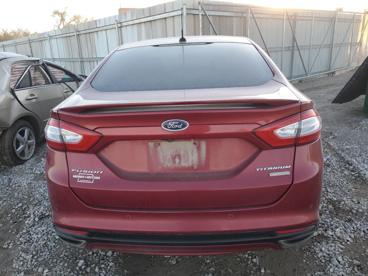 2016 Ford Fusion VIN 3FA6P0K94GR346912 Copart auction photo, front end / minor dent/scratches damage thumbnail 6