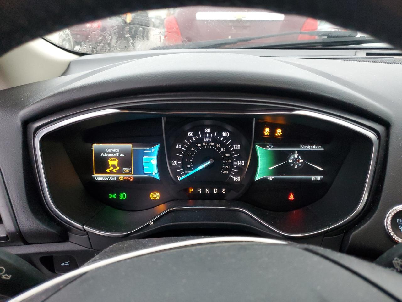 2018 Ford Fusion VIN 3FA6P0D94JR155091 Copart auction photo, side / rear end damage thumbnail 9